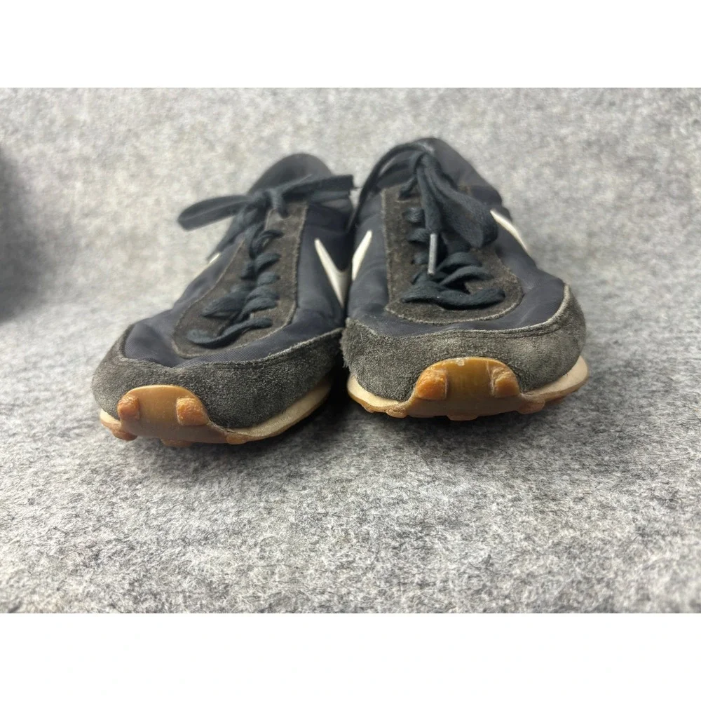 Nike Daybreak Sneakers Womens 8.5 Black White Waffle Sole CK2351-001